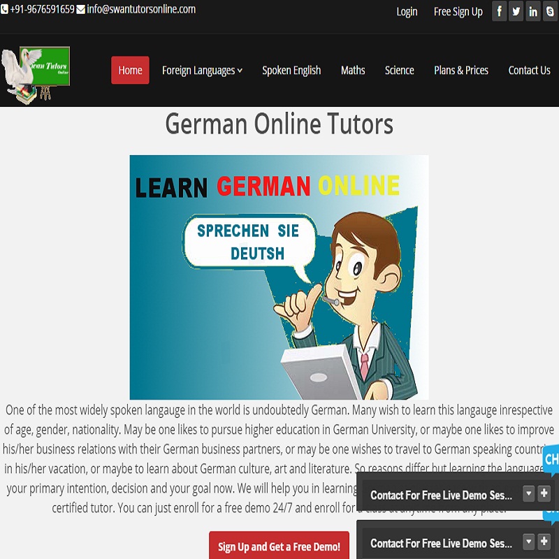 German language classes,online,one on one,tutor,learn German online.